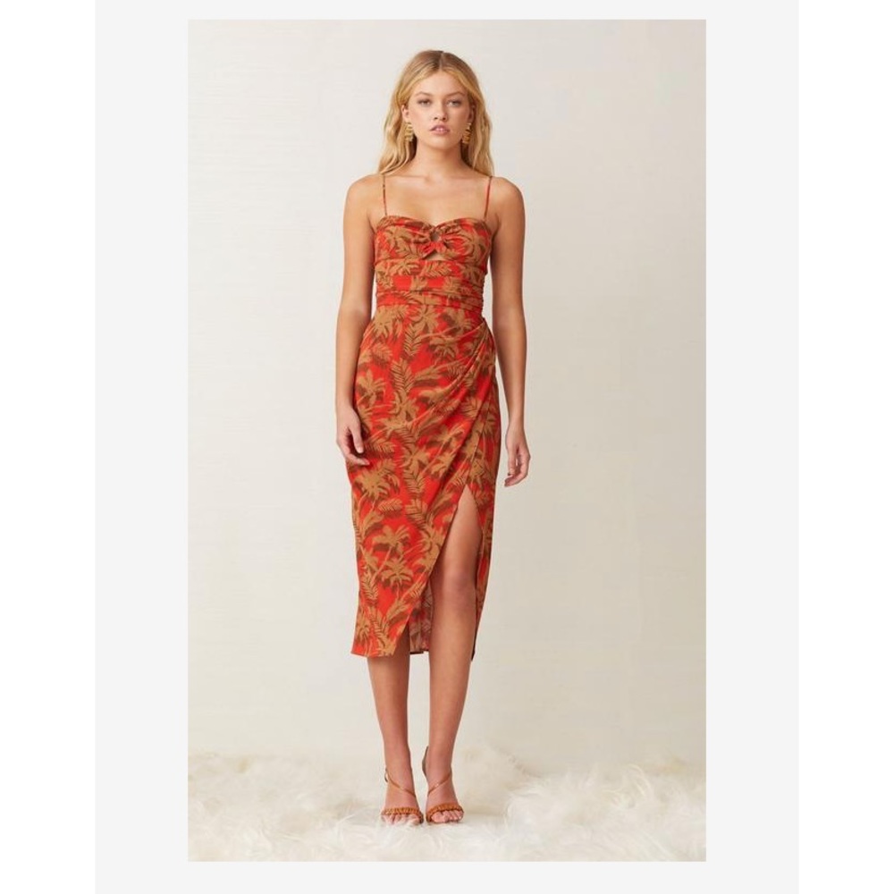 Bec + Bridge Palm Dress